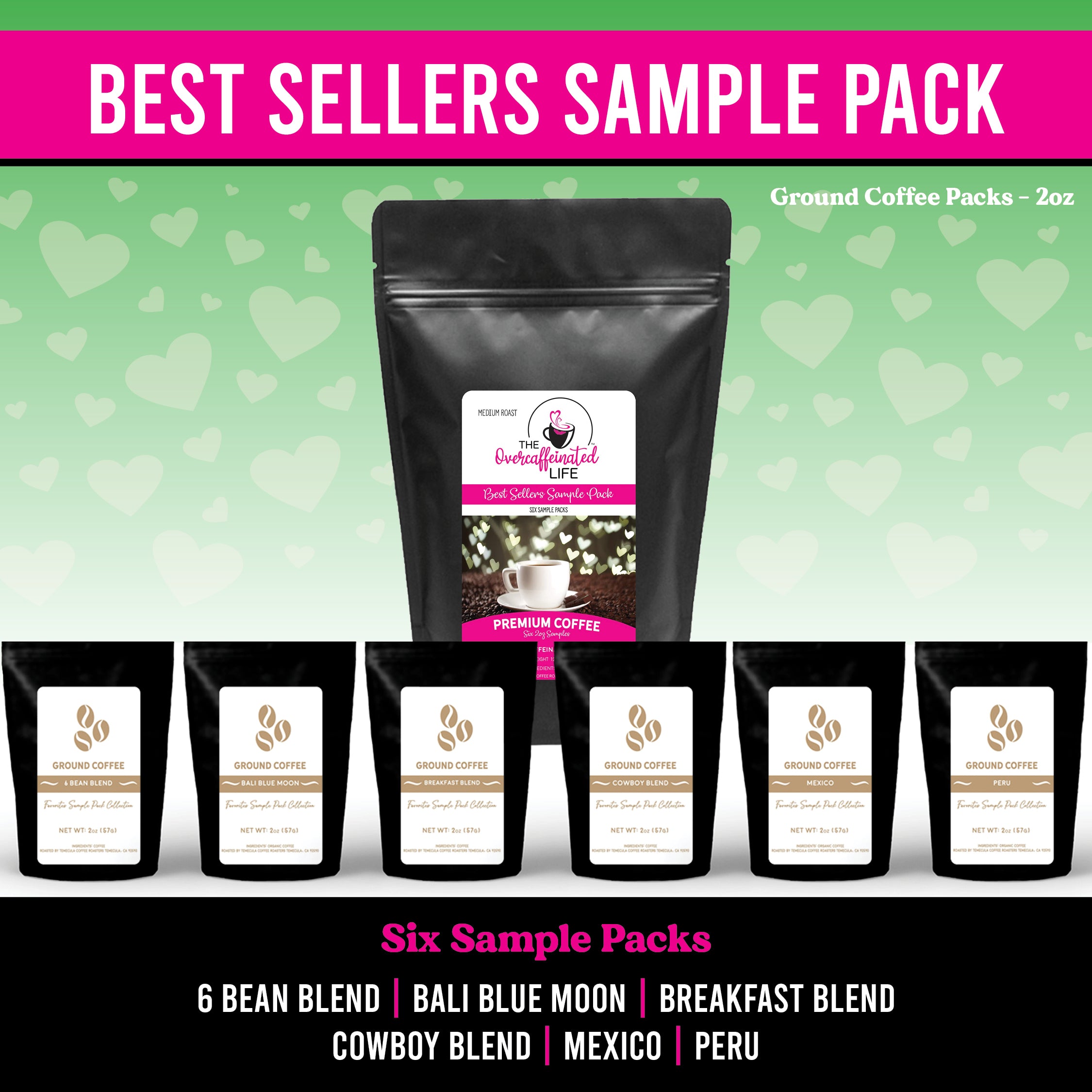 Best Sellers Coffee Sampler Set